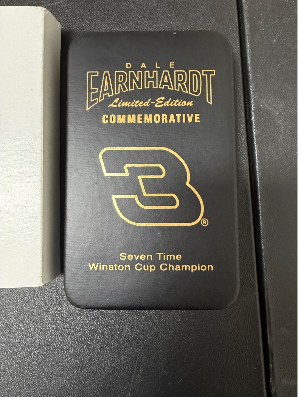 Dale Earnhardt Limited Edition Commemorative Racing Card with Certificate